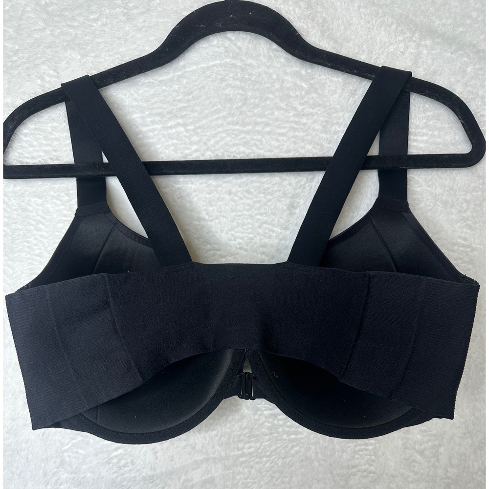 Spanx Bra-llelujah Front-Closure Bra Women 38D Black Full Coverage - Picture 2 of 8